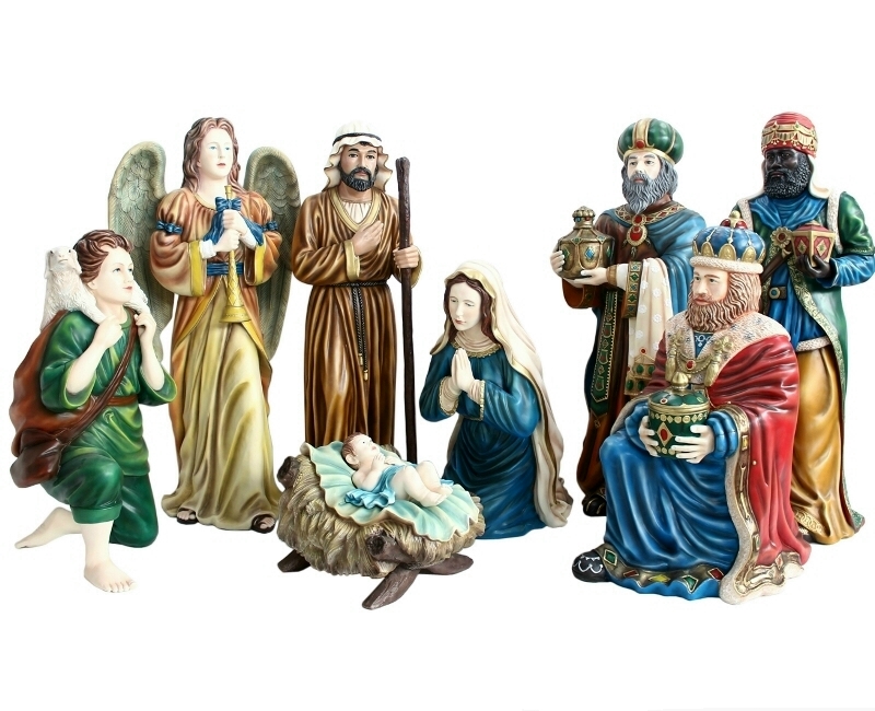 Christmas Life Like Nativity Set Custom Made 